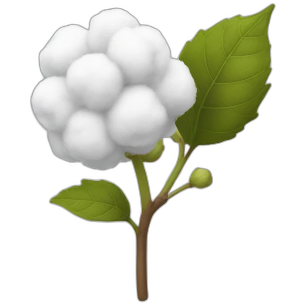 cotton stem emoji