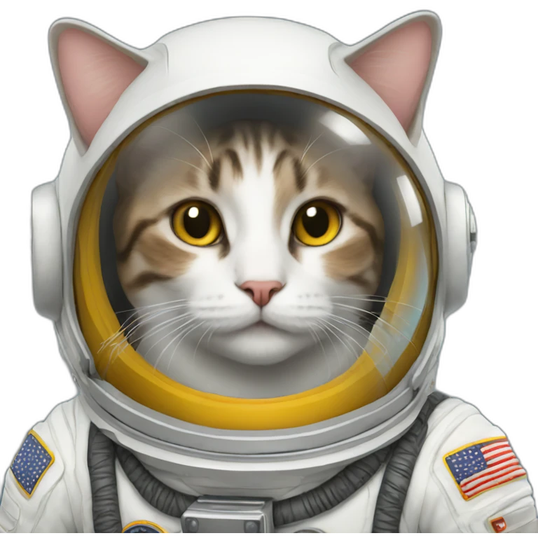 a cat in a spacesuit emoji