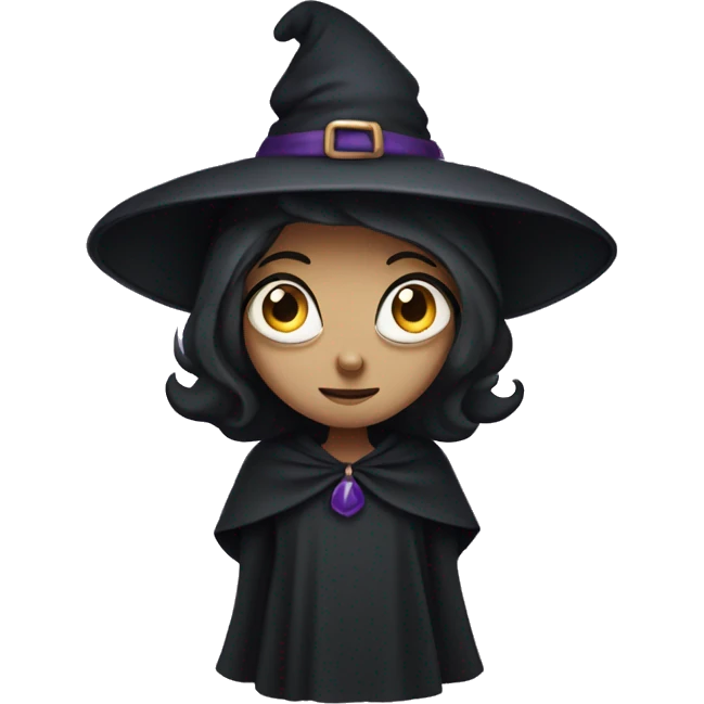 witch with big eyes emoji