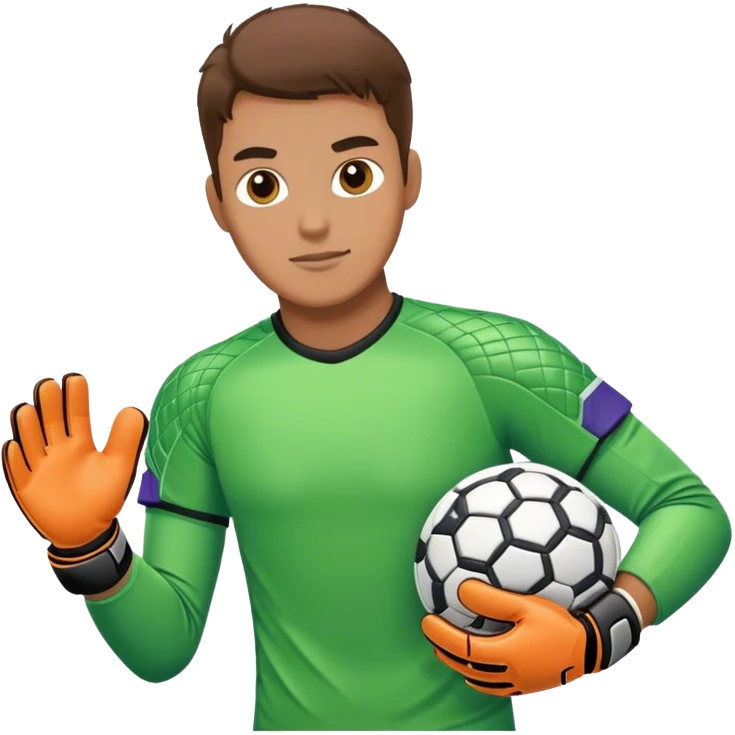 Goal keeper emoji