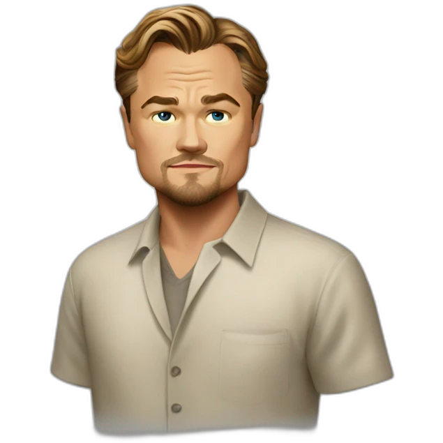 Leonardo dicaprio emoji