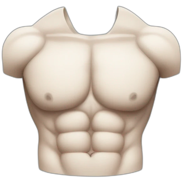 abdominales marcados  emoji