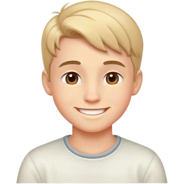 Boy in love emoji