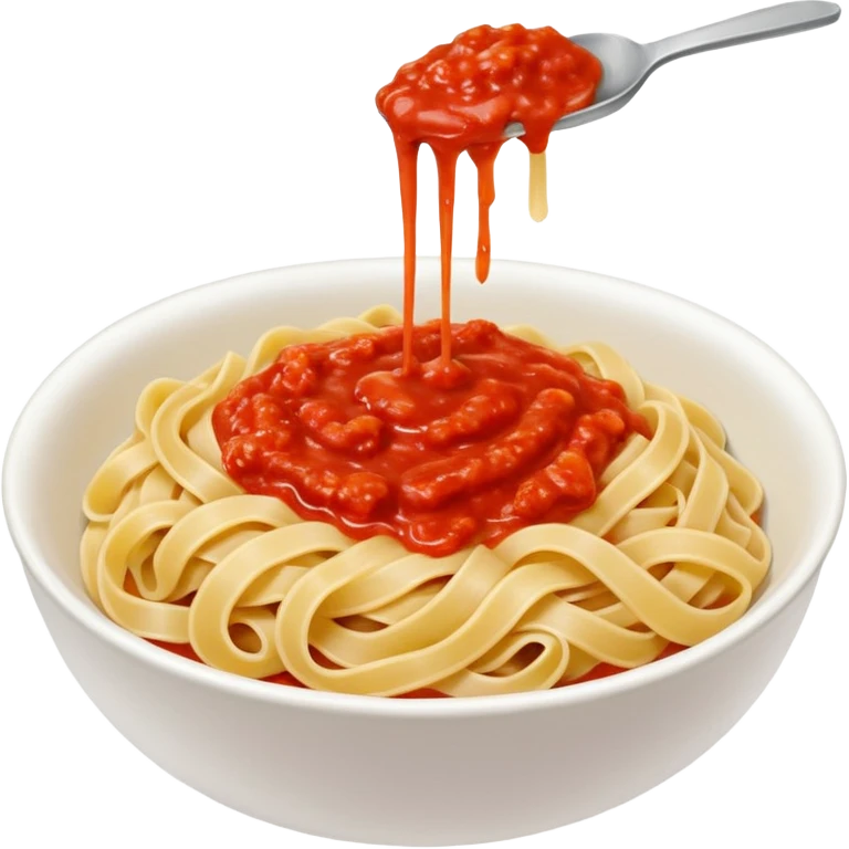 noodle with tomatoe emoji