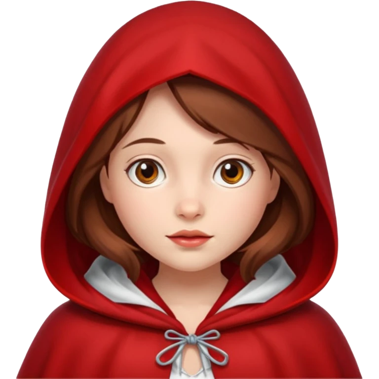 Little red riding hood emoji