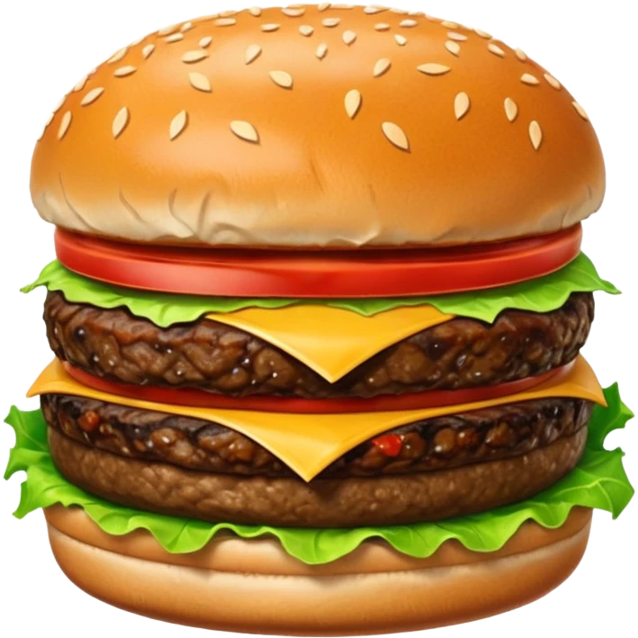 burger looks cold and not delicious emoji