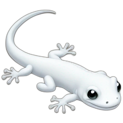 White salamander emoji