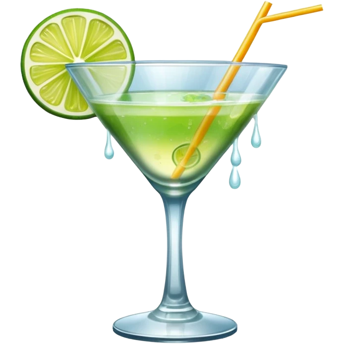 cocktail glass emoji