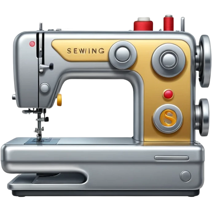 modern style sewing machine emoji
