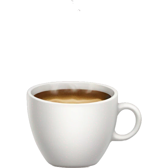 coffee steaming emoji