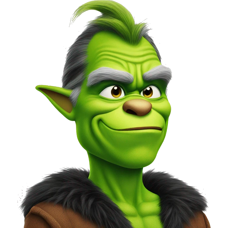 henry cavill as grinch emoji