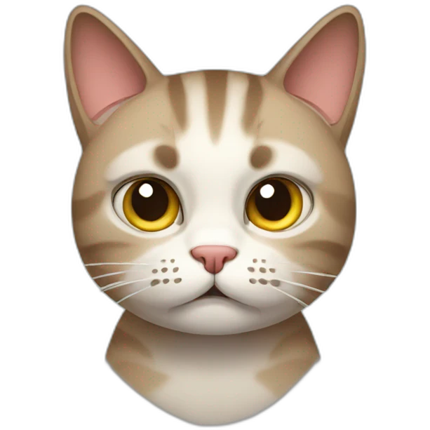 annoyed cat emoji