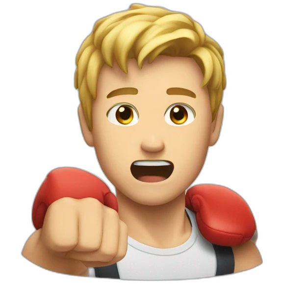ken about to get punched emoji