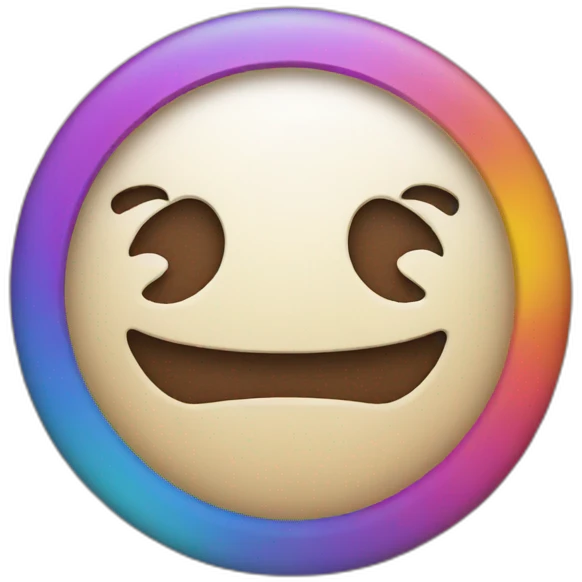 Instagram logo emoji