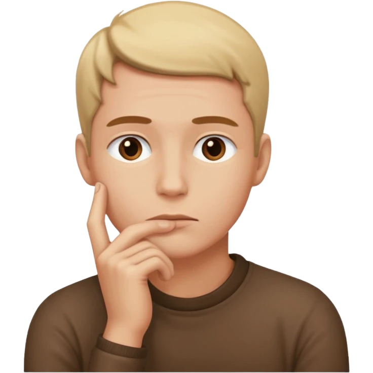 thinking emoji