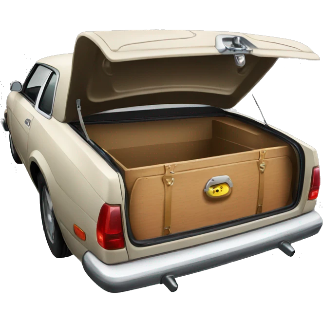 car trunk emoji