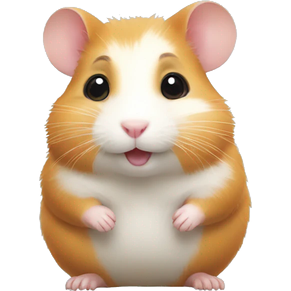 smart hamster emoji