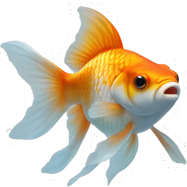 a goldfish emoji