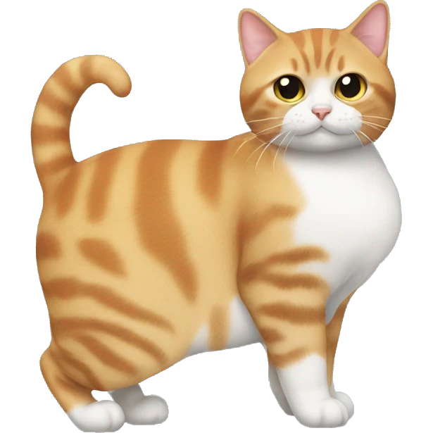 Bubble butt cat emoji