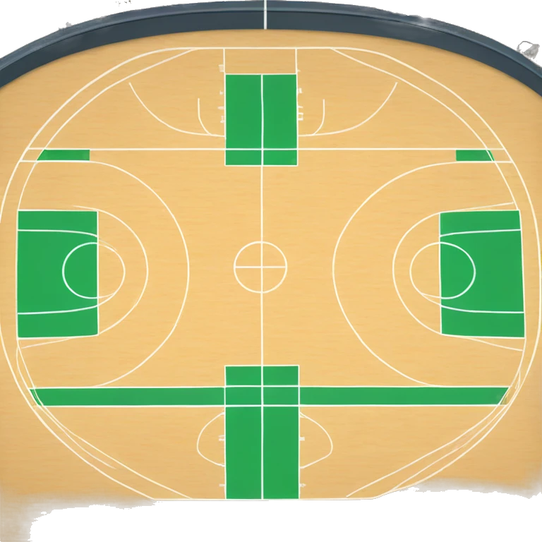Basketball court emoji