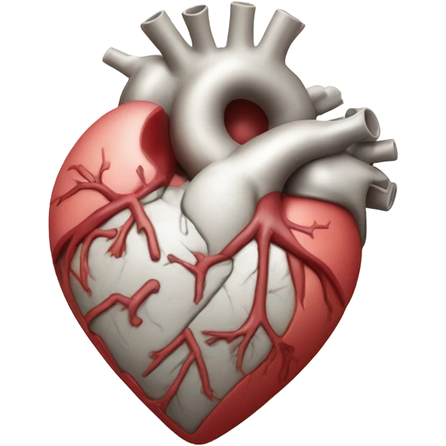 accurate anatomical Heart emoji