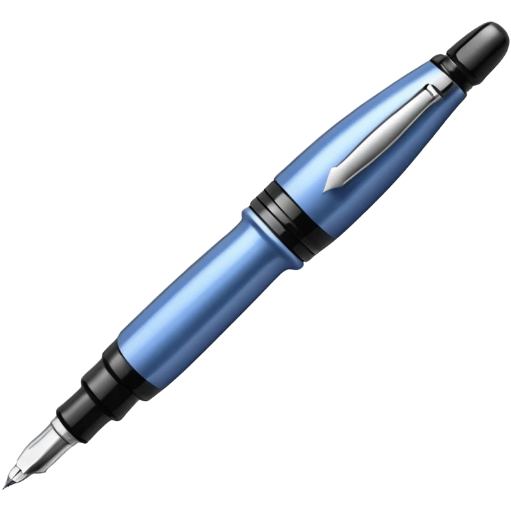 fountain pen with sharp nib emoji