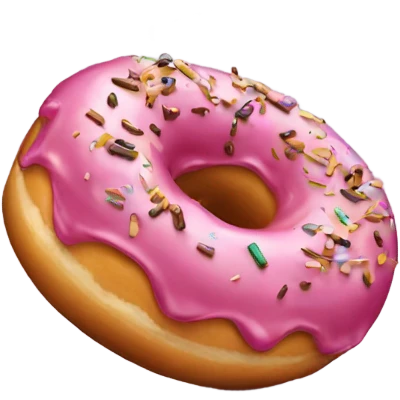 Doughnut smoking a cigar  emoji