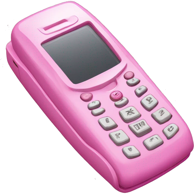pink flip phone 2000s y2k emoji