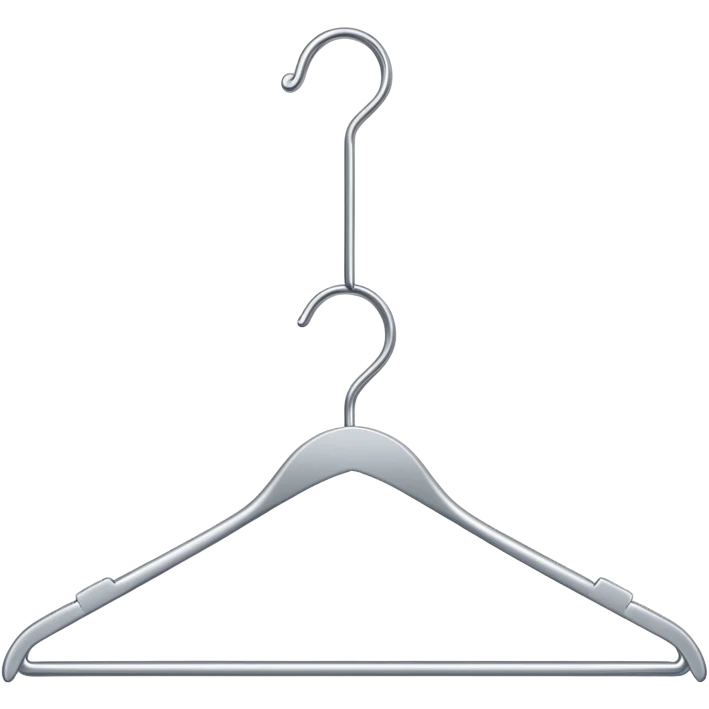 Empty clothes hanger emoji