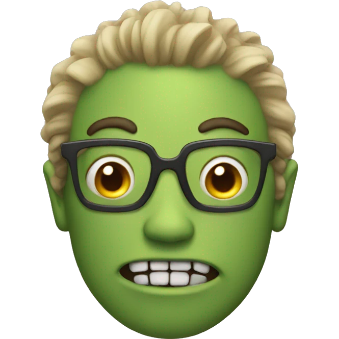 monster dating man emoji