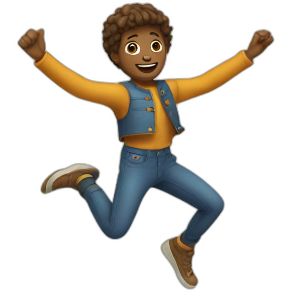 Jumping jack emoji