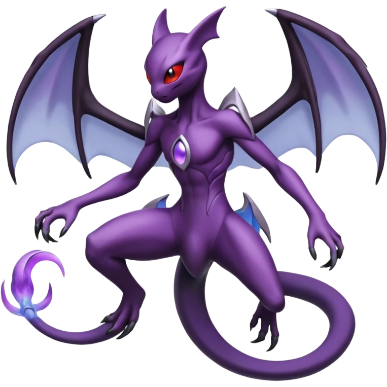 Mewtwo-Darkrai-Yveltal-Lunala-Fakémon-hybrid-creature (full body)  emoji