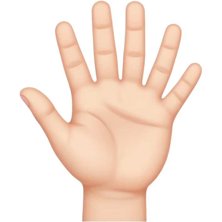 baby hand, discord styled emoji