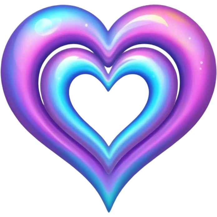 heart with a cosmic swirl emoji