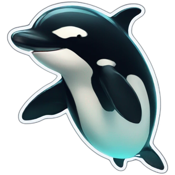Cyberpunk Orca emoji