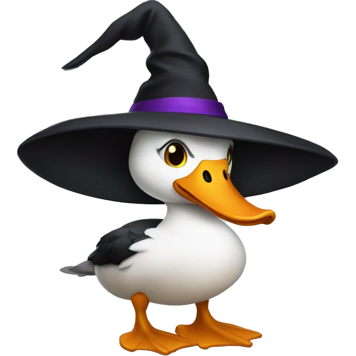 Witch duck emoji
