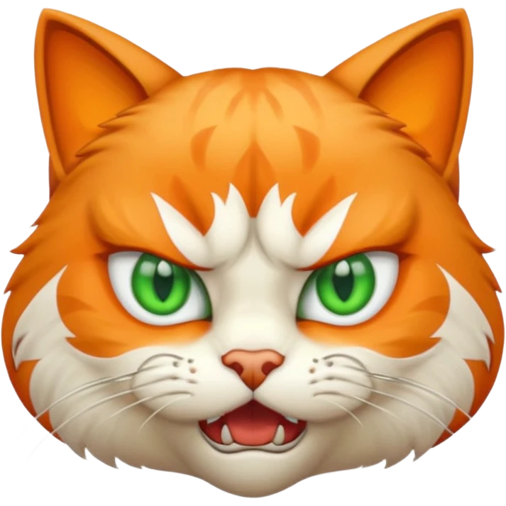 anfry cat face emoji