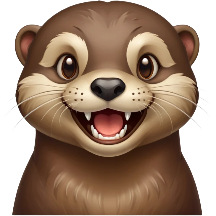 evil laughing otter emoji