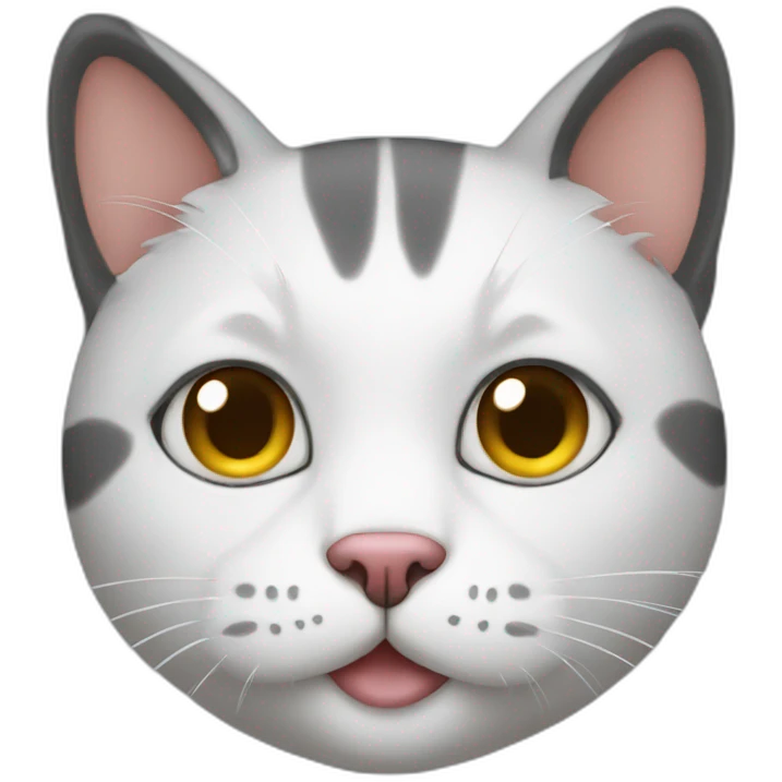 Cat with dog face emoji