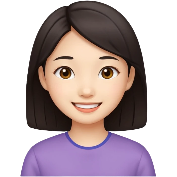 Cute Asian Girl emoji