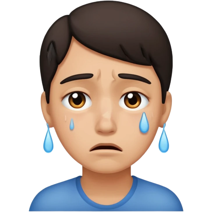 Devastated emoji