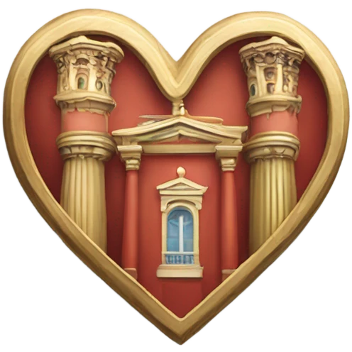 Saint-Petersburg heart  emoji
