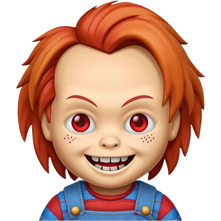 Un emojin de chuky emoji