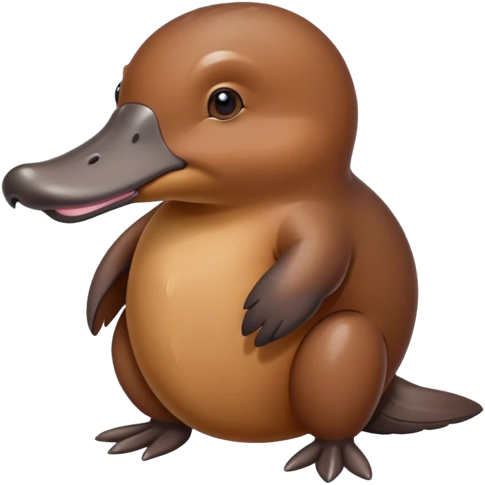 laying platypus  emoji
