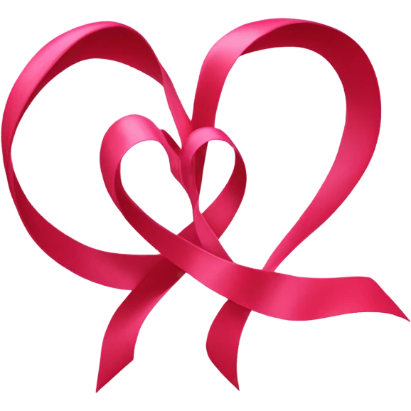 ribbon heart emoji