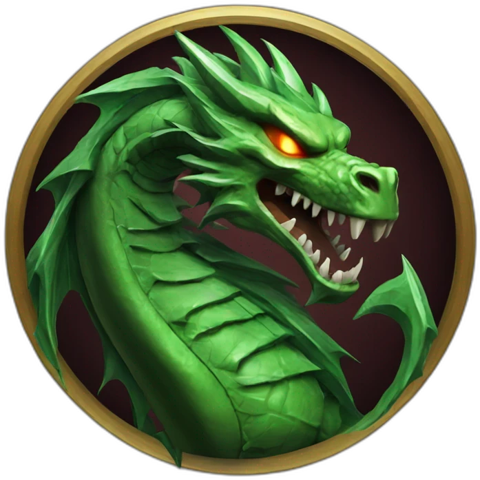 Mortal kombat dragon logo emoji