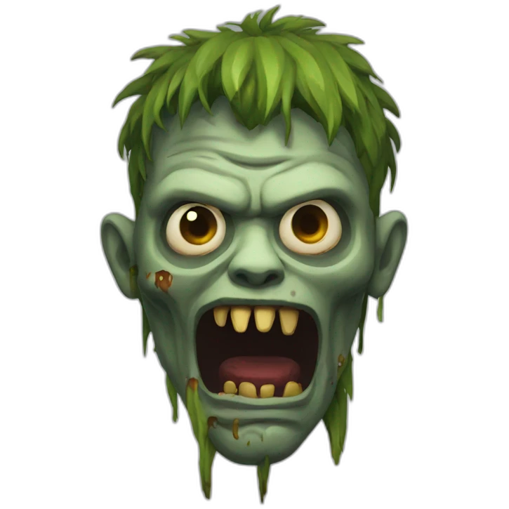 The forest zombie emoji