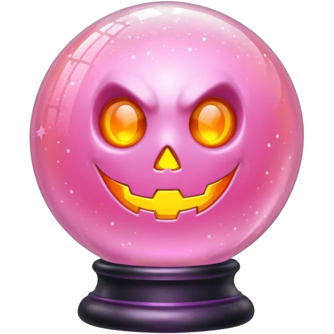 pastel pink orange halloween   globe emoji