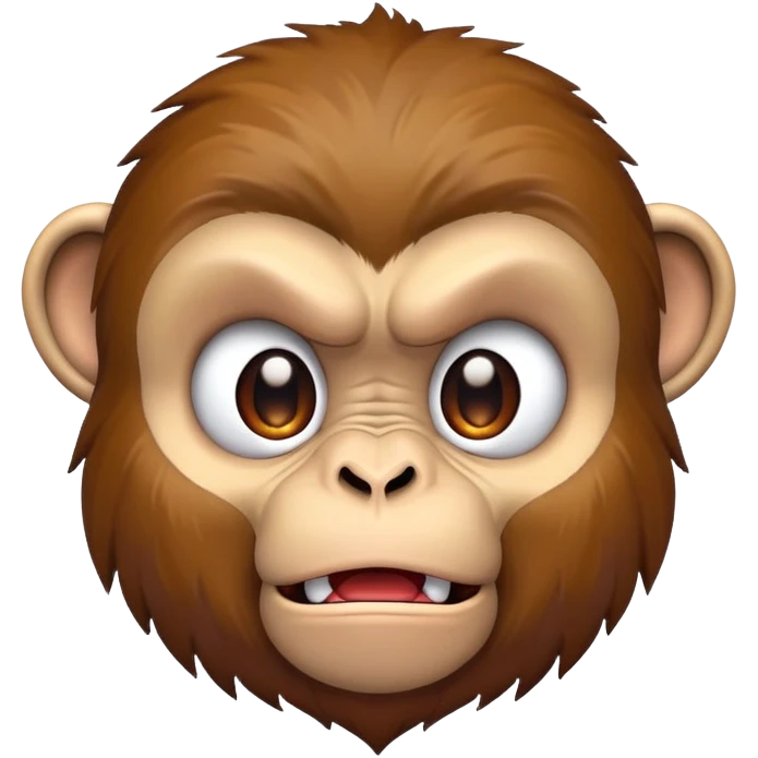 monkey mad emoji