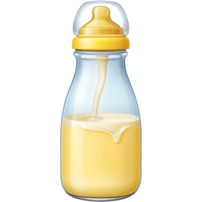 baby Milk bottle yellow emoji
